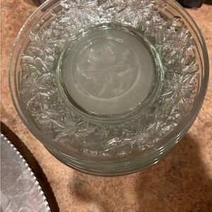 Princess House Fantasia plates 6 piece set